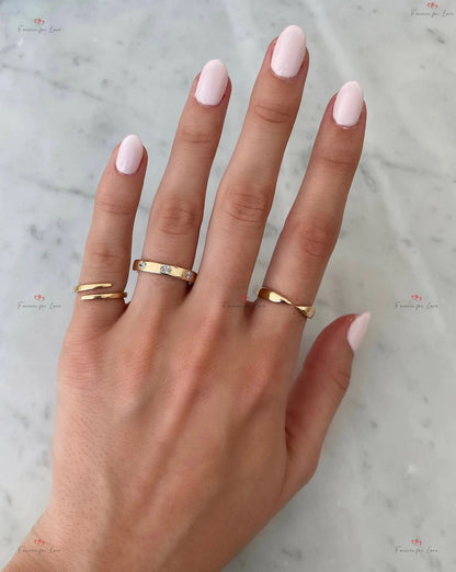 Oval Natural Diamond Eternity Band