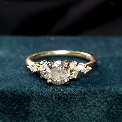 Marquise Diamond Engagement Ring