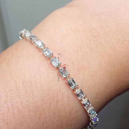 Tennisarmband, goldenes Tennisarmband, Zirkonia-Tennisarmband, zartes Armband, Diamantarmband, Geschenk für sie, minimalistisches Armband
