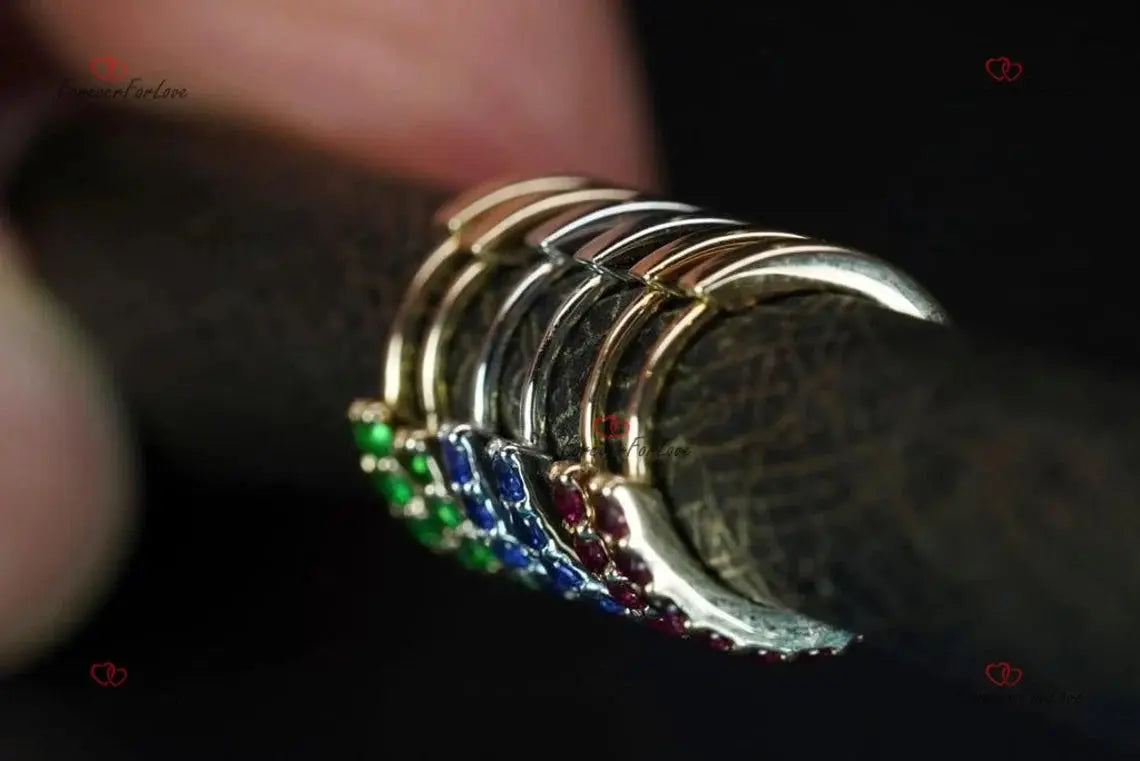 14k Solid Gold Emerald Huggie Earrings | Natural Birthstone Mini Hoops Forever For Love