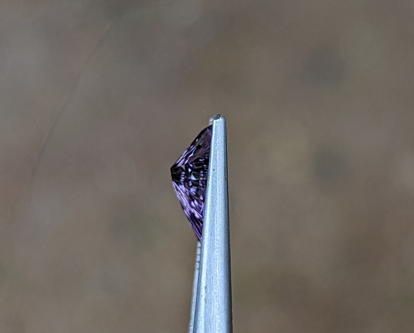 Natural Ceylon Unheated Lavender Spinel – 2.00 Carat Concave Cut Shield Shape