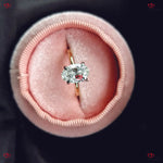 Oval Solitaire Diamond Engagement Ring Forever For Love