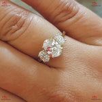 Trilogy Oval Diamond Engagement Ring Forever For Love