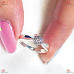Round Bridal Diamond Engagement Ring Forever For Love