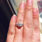 Solitaire Diamond Engagement Ring in Tiffany Style Forever For Love